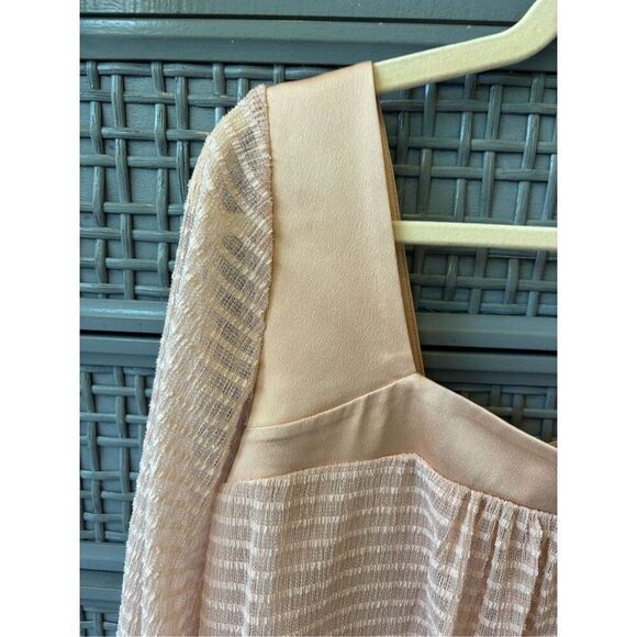 NWT ANTHROPOLOGIE MEADOW RUE Allyson texture blouse, $80 Large E27 - Picture 4 of 8